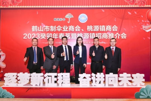 逐梦新征程 奋进向未来 鹤山市制伞业商会 桃源镇商会举行2023癸卯年春茗暨桃源镇招商推介会