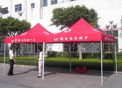促销活动首选 折叠式3米X3米广告帐篷，伞业利器